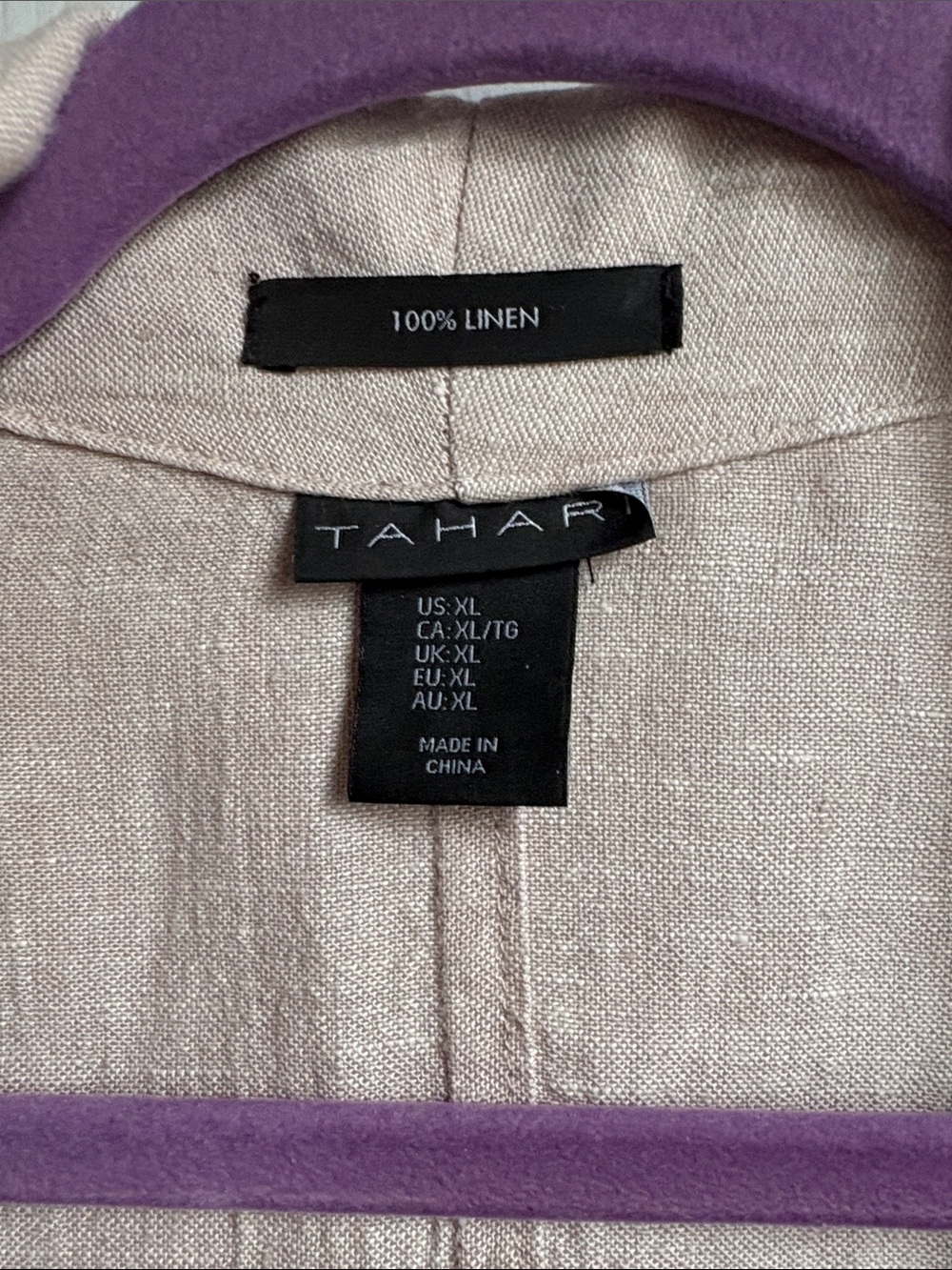 Linen jacket XL - Picture 2 of 2